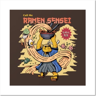 Call me Ramen Sensei Posters and Art